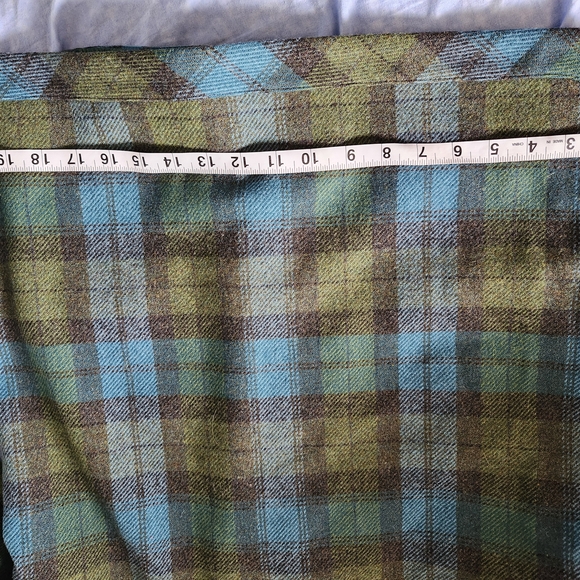 Pendleton Blue and Black Plaid Jacket size l - Picture 3 of 5